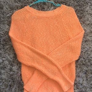 Orange Free People knitted sweater